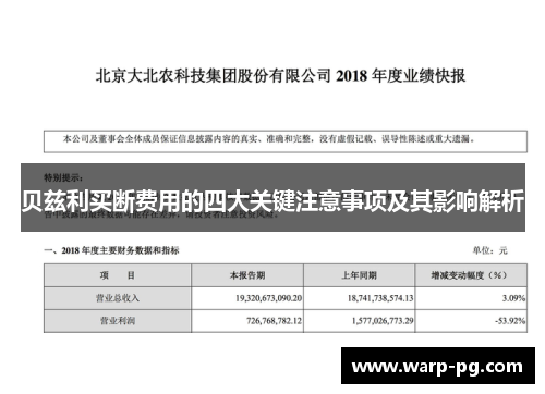 贝兹利买断费用的四大关键注意事项及其影响解析 贝兹利买断费用的四大关键注意事项及其影响解析
